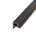 Eco Fascia WPC Slatted Cladding Starter/Corner Trim 2.5M